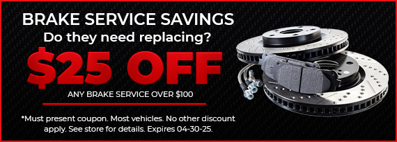 Brake Service Savings